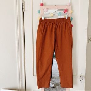 Outdoor Voices Rectrek Pants in Sienna (size medium)